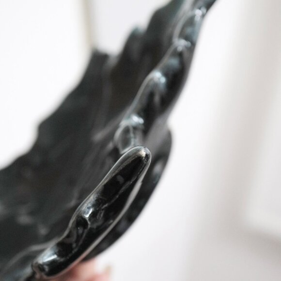 Vintage Pair of BLUE MOUNTAIN POTTERY Drip Glaze Maple Leaf Canada Dishes - Picture 8 of 8